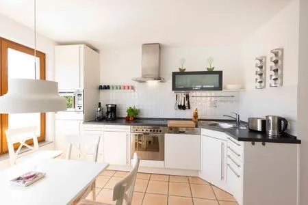 Küche / Küchenzeile (PAM4) Ferienwohnung "Leffler"