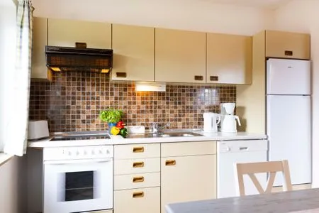 Küche / Küchenzeile (STOE3) Ferienwohnung "Waack"