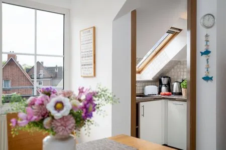 Küche / Küchenzeile (TRA7) Ferienwohnung "Reichelt"