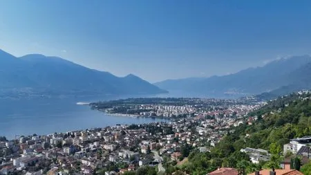 View of landmark Casa Santa Barbara