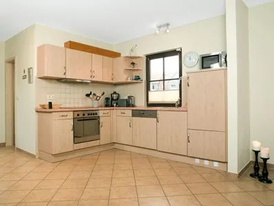 Küche / Küchenzeile Reetdachhaus Hus Kieker