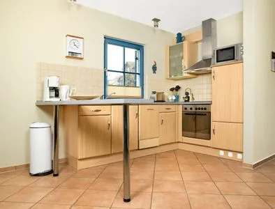 Küche / Küchenzeile Reetdachhaus Hus Achtern