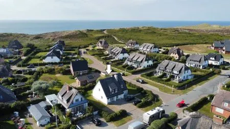 Vogelperspektive Dünenrand