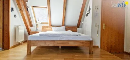 Schlafzimmer Weisses Rössl Ferienwohnung Schwalbennest