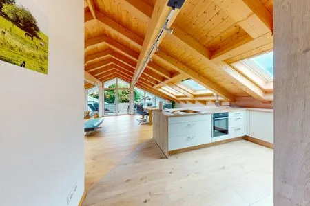 Living room Bergblick