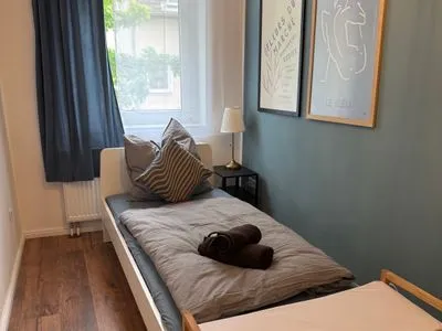 Schlafzimmer Gemütliches Appartement "Peter" in Köthen mit 3 Schlafzimmern