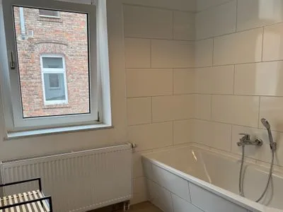 Badezimmer Gemütliches Appartement "Peter" in Köthen mit 3 Schlafzimmern