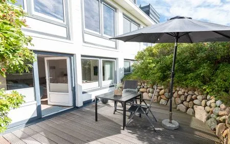 Terrasse Haus Weissenburg Whg. Garten West