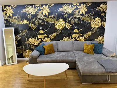 Schlafzimmer Appartement-Loft "Moonart" Leipzig-Zentrum