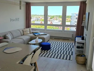 Wohnzimmer Paulstr. 2, Whg. 55, Dünenlicht