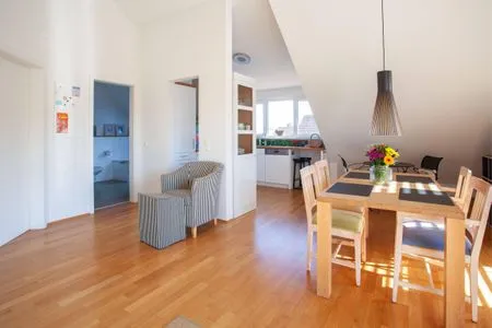 Wohnzimmer Seeblick Bodman – Am Strandbad