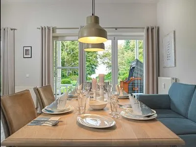 Living room Ostsee Residenz Meeresblick Dünenblick