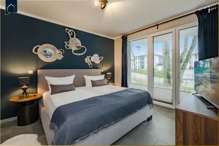  Ferienwohnung Terrasse am Haff