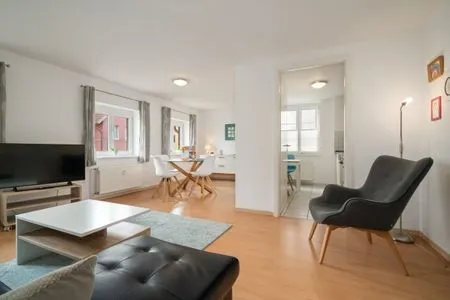 Ferienwohnung Jette Waren (Müritz) - offener Wohn- und Essbereich  Jette