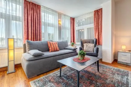 Wohnzimmer Stranddistel, Haus Gudrun: Whg. 1