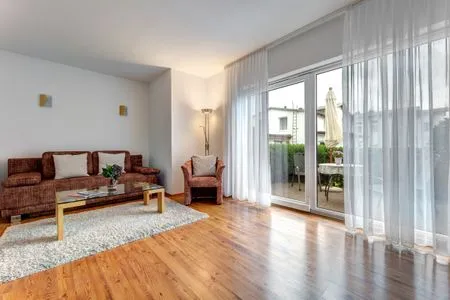 Wohnzimmer Villa Stranddistel, Whg. 1