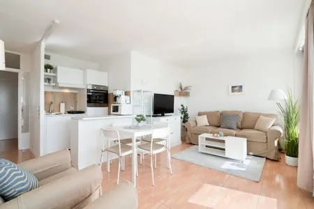 Wohnzimmer Panoramic Ginys Meerblick Appartement
