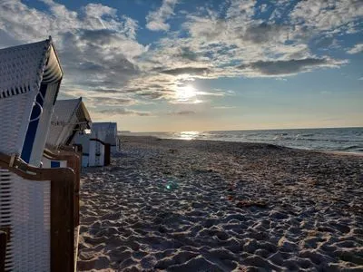 Blick auf den Strand Am Deich Am Deich Haus 32