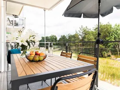 Balkon FeWo Wunderschön! in PRORA - 8.21