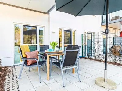 Terrasse FeWo Unsere Perle in PRORA - 4.01