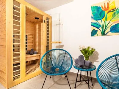 Schlafzimmer 2: Doppelbett (180x200) FeWo Unsere Perle in PRORA - 4.01