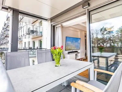 Balkon FeWo Strandlust in PRORA - 7.11