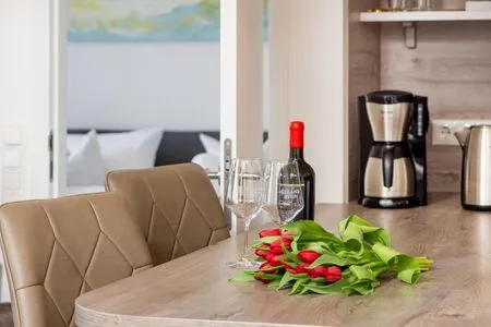 Vollausgestattete Küche FeWo Dünenblick in PRORA - 5.34