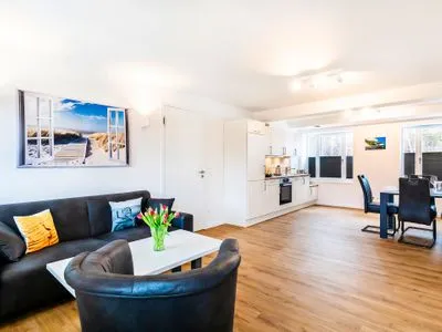 Offener Wohn- und Kochbereich FeWo Dünenheide 2.2 in PRORA - 7.22