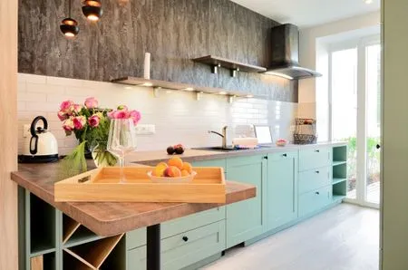 Vollausgestattete Küche FeWo Gooddays in PRORA Familien-Maisonette mit Terrasse & Balkon - 8.02