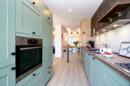 Vollausgestattete Küche FeWo Gooddays in PRORA Familien-Maisonette mit Terrasse & Balkon - 8.02