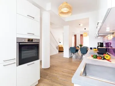 Vollausgestattete Küche FeWo HAPPY in PRORA - 4.02