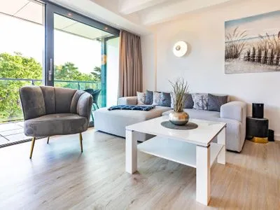 offener Wohn- und Kochbereich. FeWo Kapitänskajüte in PRORA - 8.33