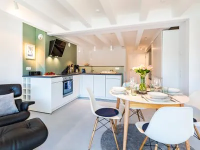 Vollausgestattete Küche FeWo Strandhafer in PRORA - 4.33