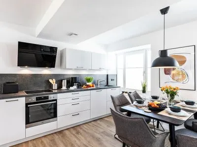 Vollausgestattete Küche FeWo Oase in PRORA - 2.25