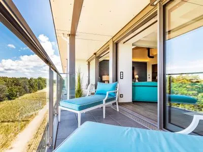 Balkon FeWo Stella Maris Dachterrasse in PRORA - 8.53