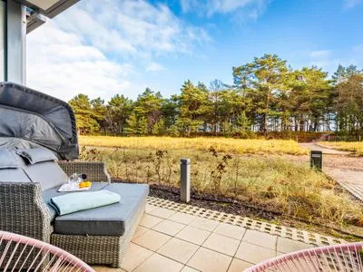 Terrasse FeWo Sunny in PRORA - 4.06