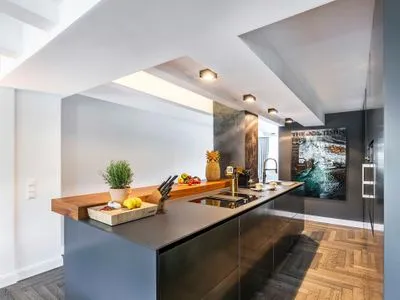 Vollausgestattete Küche FeWo Ambiente Deluxe in PRORA - 3.21