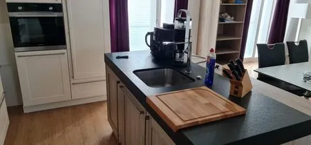 Vollausgestattete Küche FeWo Meeresglück in PRORA . 7.37