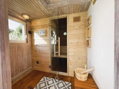 Gemütliche finnische Sauna VITA Sonnholm
