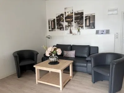 Wohnzimmer Haus OstseeWelle -  Strandperle