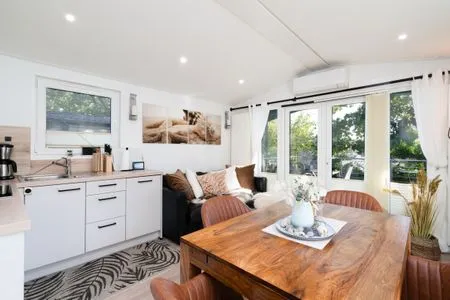 Wohnzimmer Mobilheim "Casa del Relax"