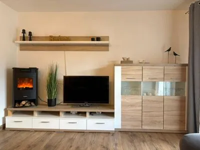 Wohnzimmer Feriendorf Hochbergle Haus 34