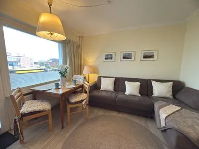 Wohnzimmer Ferienwohnung im Haus Nordland App 24