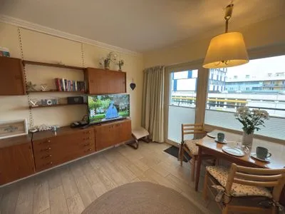 Wohnzimmer Ferienwohnung im Haus Nordland App 24
