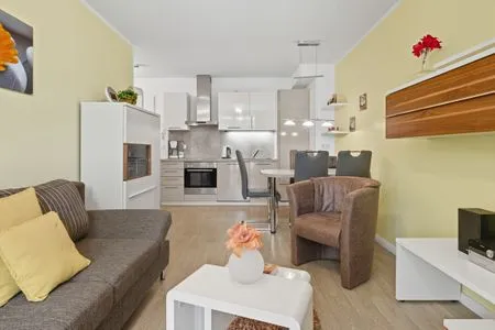 Wohnzimmer Residenz am Balmer See, Whg. 58