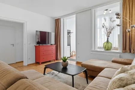 Wohnzimmer Stranddistel, Haus Gudrun: Familiensuite 1