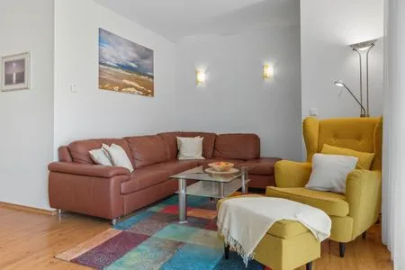 Wohnzimmer Villa Stranddistel, Whg. 2