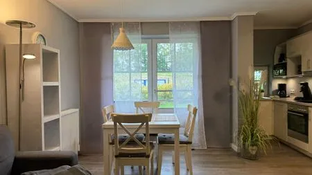 Wohnzimmer Seeschlößchen Ferienwohnung 4