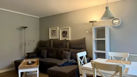 Wohnzimmer Seeschlößchen Ferienwohnung 4