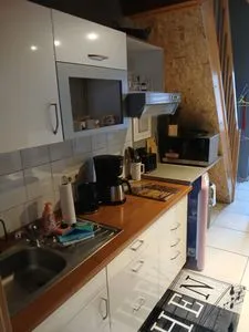 Küche / Küchenzeile FeWo "Ahoi" nahe Malchower See